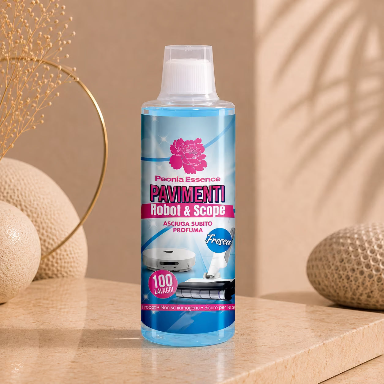 PEONIA ESSENCE PAVIMENTI ROBOT & SCOPE – Fresca 500ml