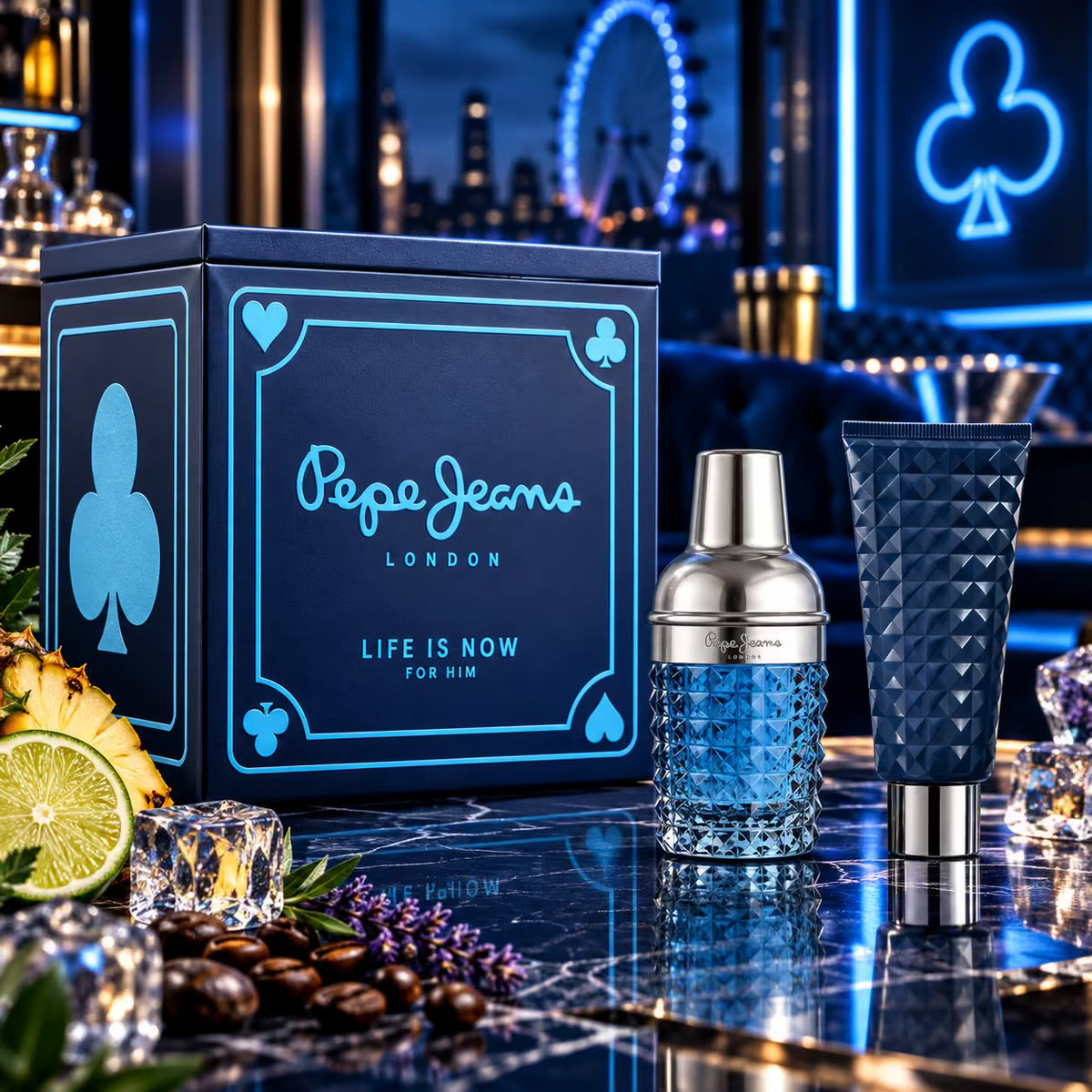 PEPE JEANS LONDON LIFE IS NOW FOR HIM COFANETTO - Eau De Toilette 100ml + Shower Gel 80ml