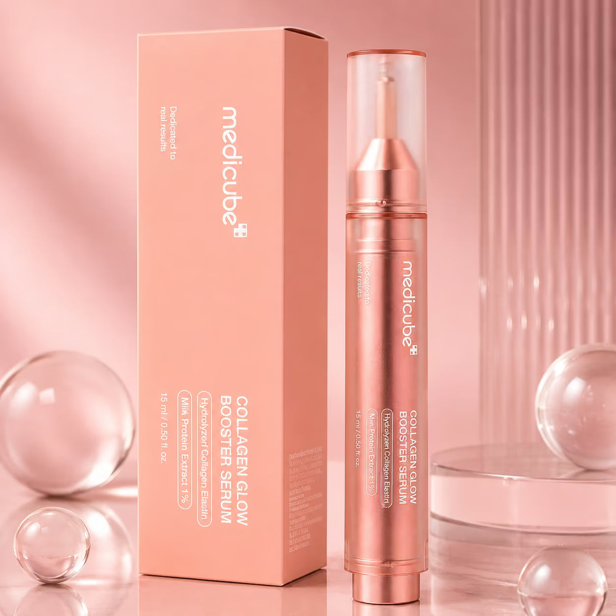 MEDICUBE COLLAGEN GLOW BOOSTER SERUM - Siero Viso 15ml
