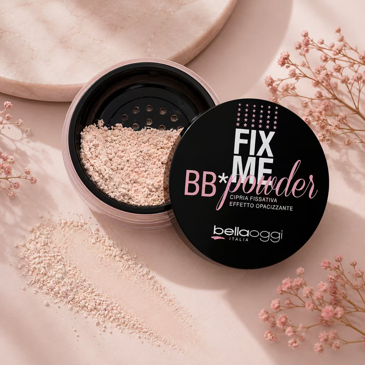 BELLAOGGI FIX ME BB POWDER - Cipria Fissativa Effetto Opacizzante 7,5g