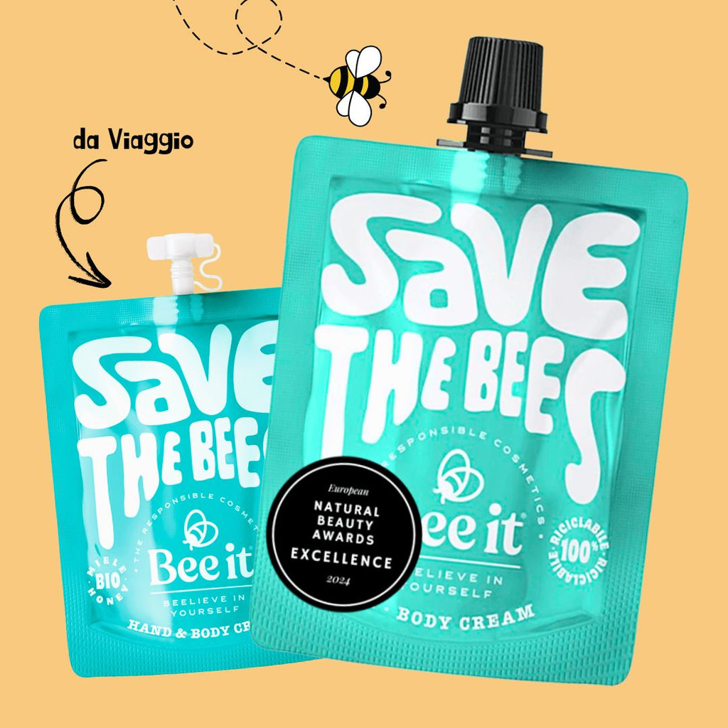 SAVE THE BEES - CREMA MANI & CORPO IDRATANTE con propoli e miele biologico