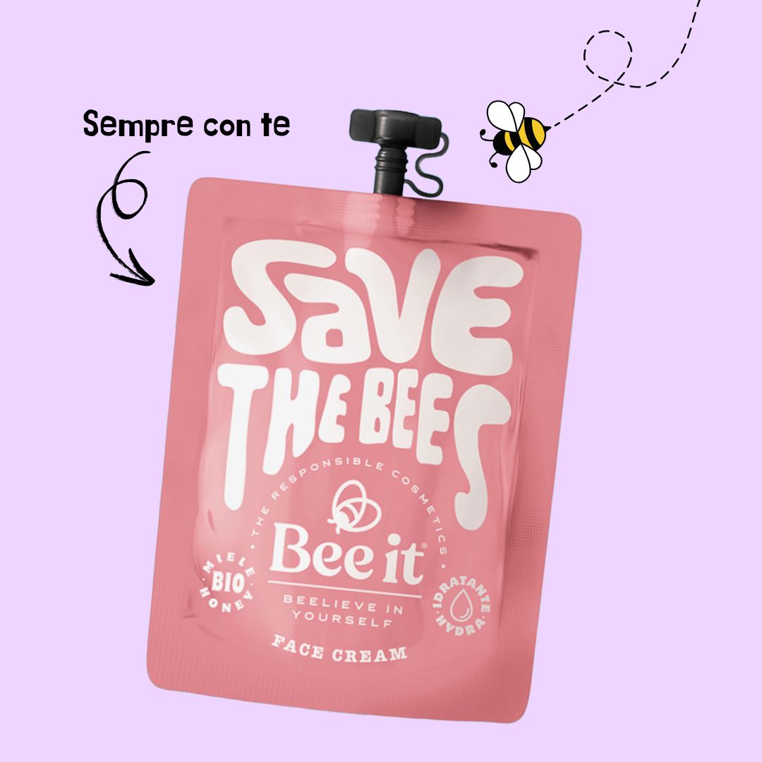 SAVE THE BEES - CREMA VISO IDRATANTE con propoli e miele biologico