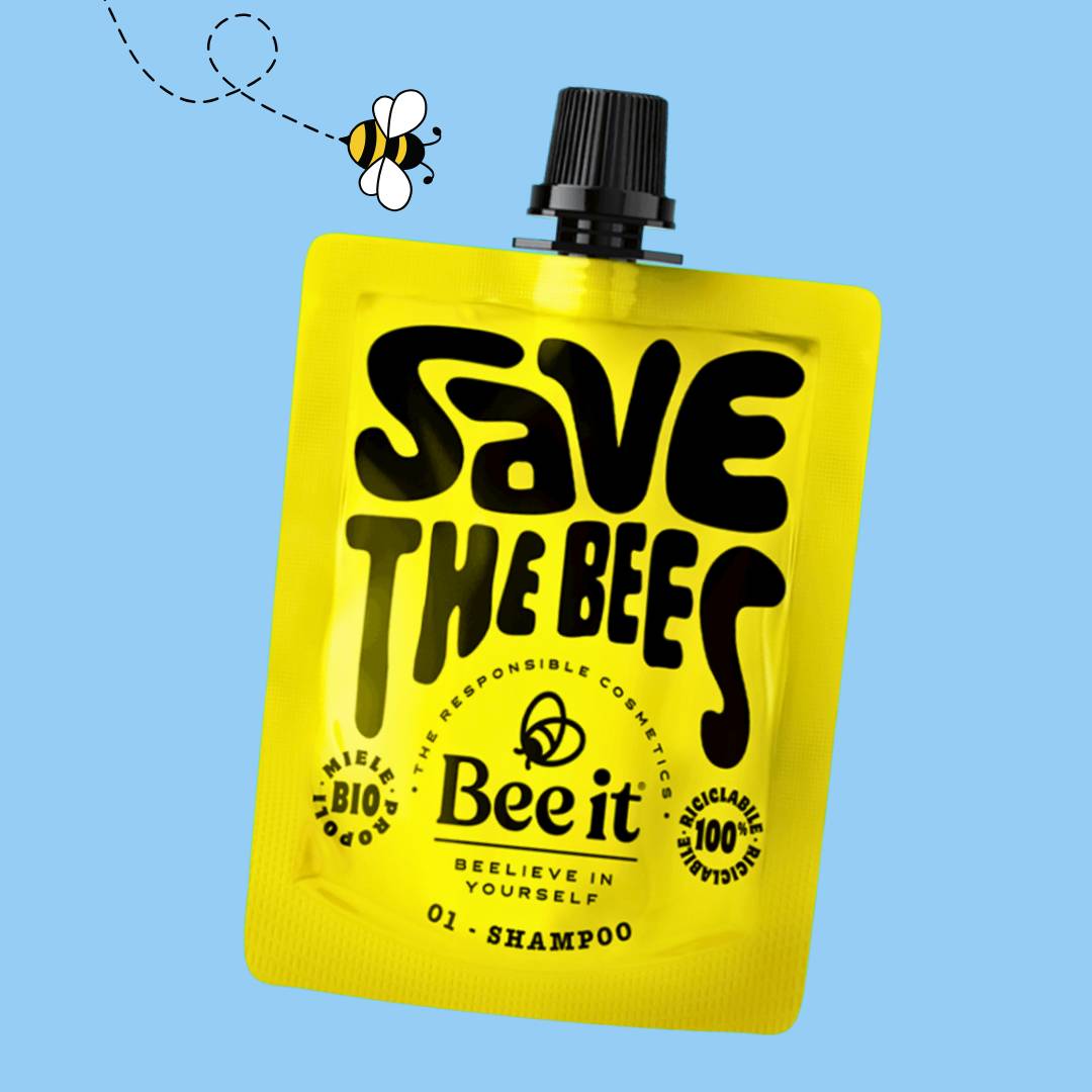 SAVE THE BEES - SHAMPOO NUTRIENTE con propoli e miele biologico