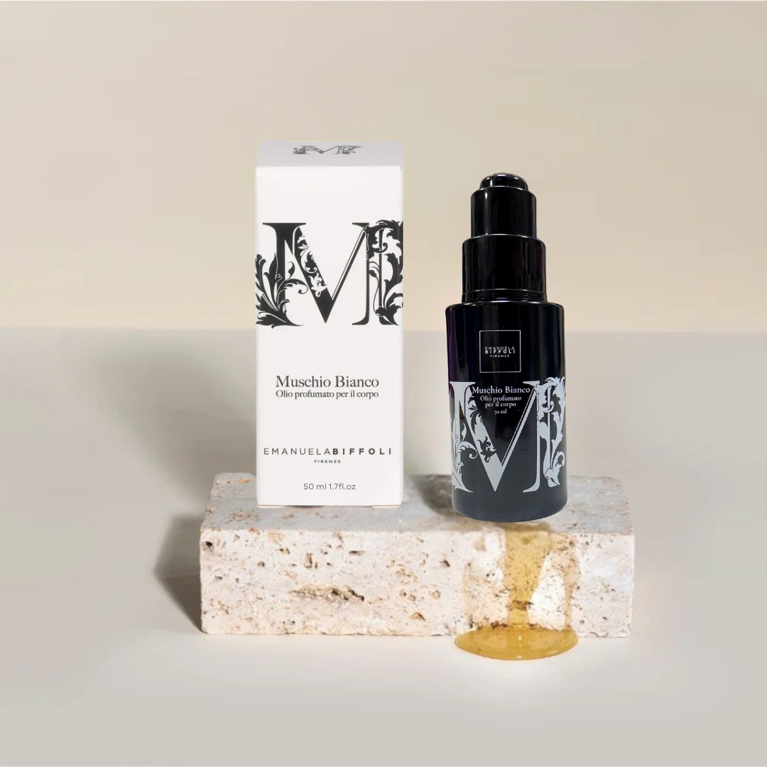 EMANUELA BIFFOLI - Olio Profumato per il Corpo Muschio Bianco 50ml