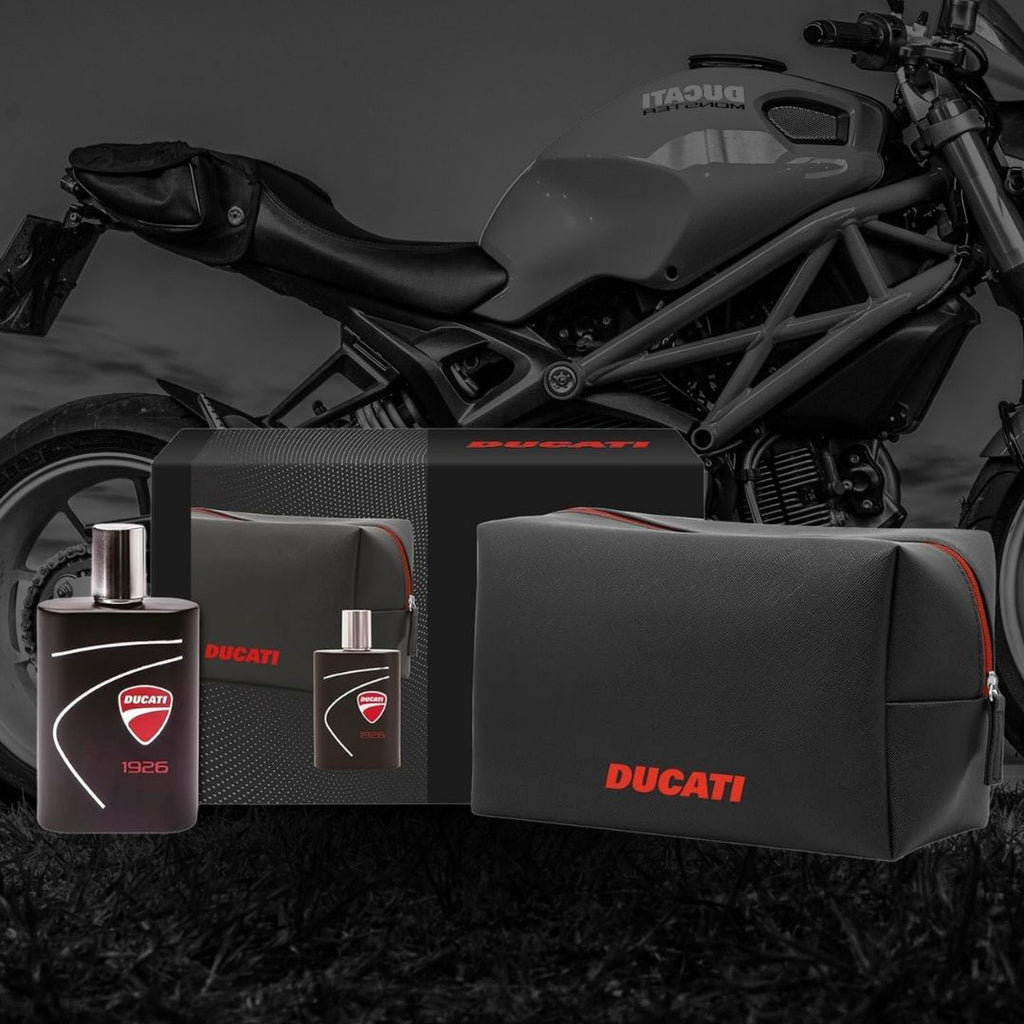DUCATI 1926 Cofanetto Uomo | Eau de Toilette 100ml + Beauty Case Ufficiale