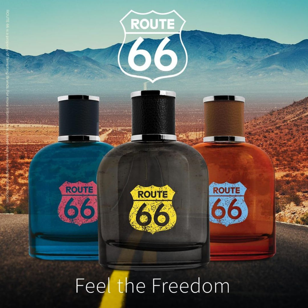 ROUTE 66 ILLINOIS – Eau de Toilette Uomo 100ML con Scatola in Latta