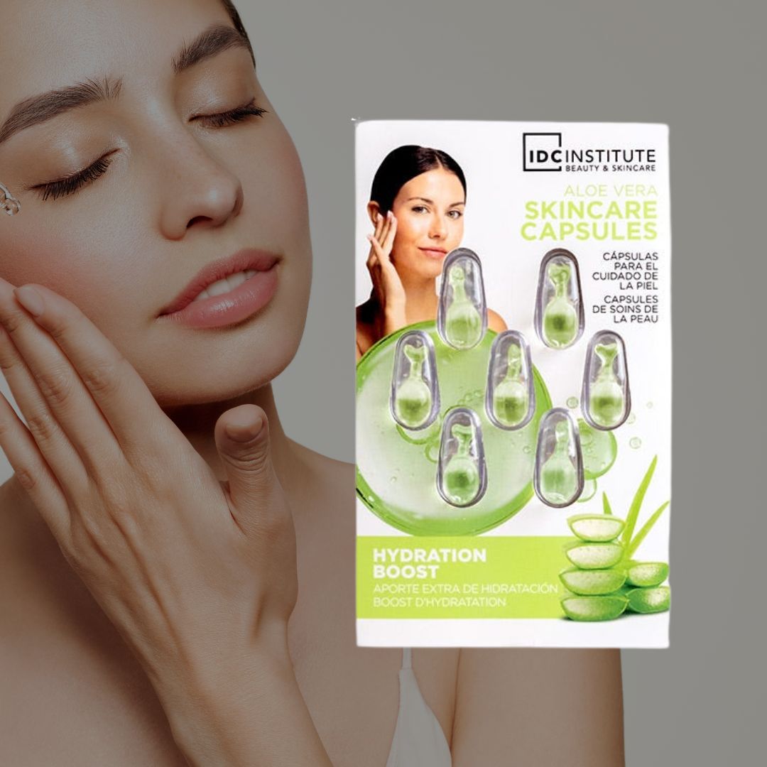 IDC INSTITUTE Skincare Capsules – Capsule Viso Booster Idratanti/Nutrienti/Illuminanti