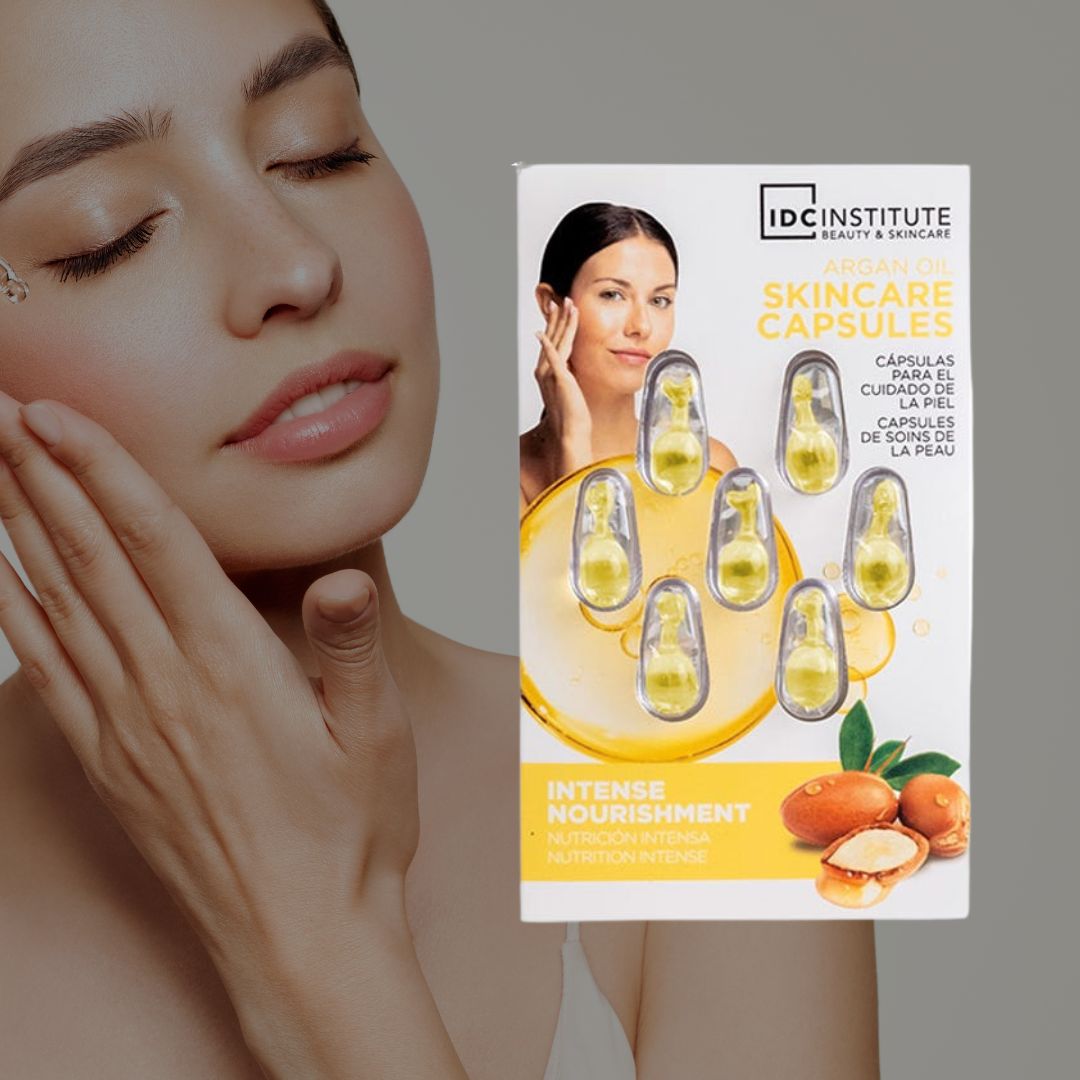 IDC INSTITUTE Skincare Capsules – Capsule Viso Booster Idratanti/Nutrienti/Illuminanti