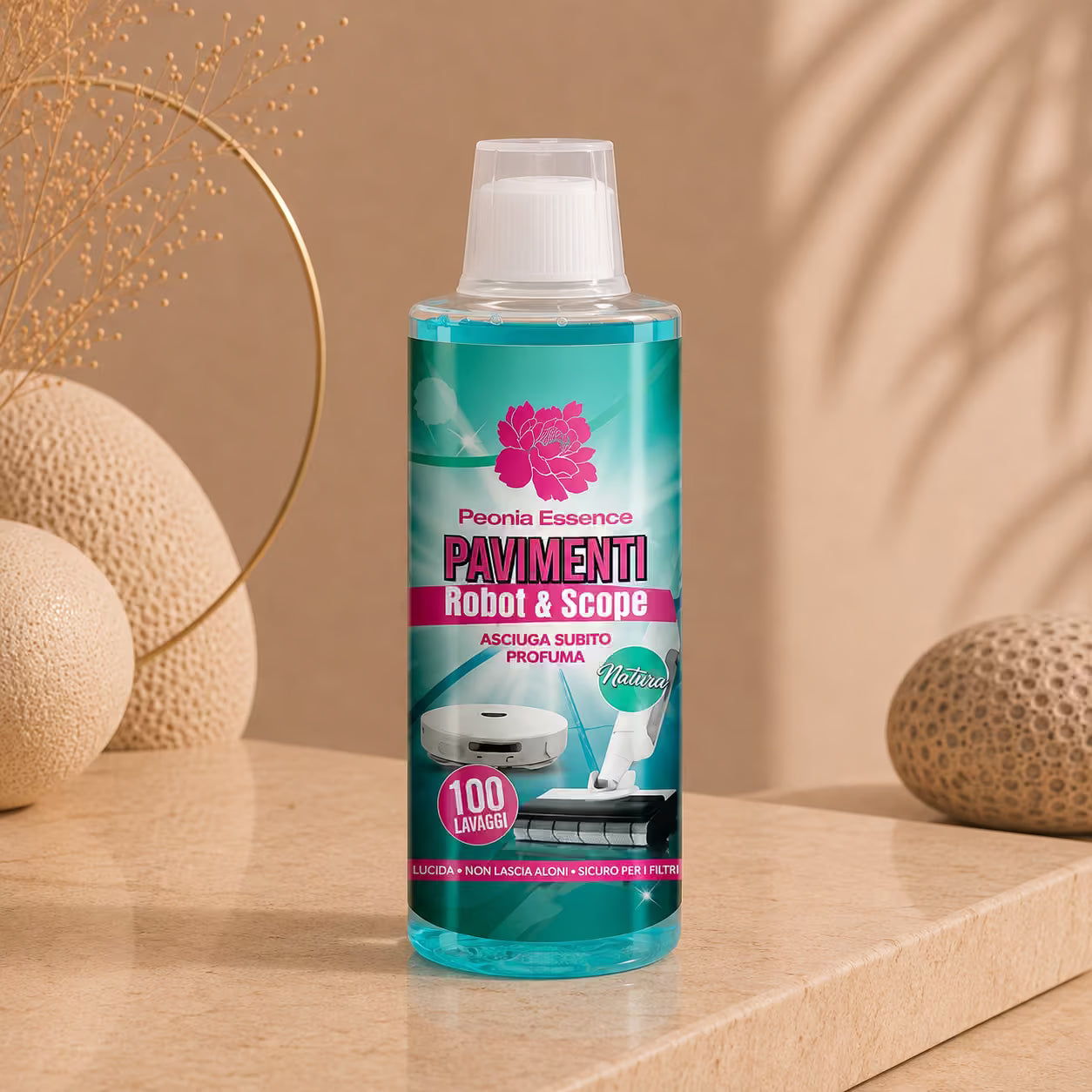 PEONIA ESSENCE PAVIMENTI ROBOT & SCOPE – Natura 500ml