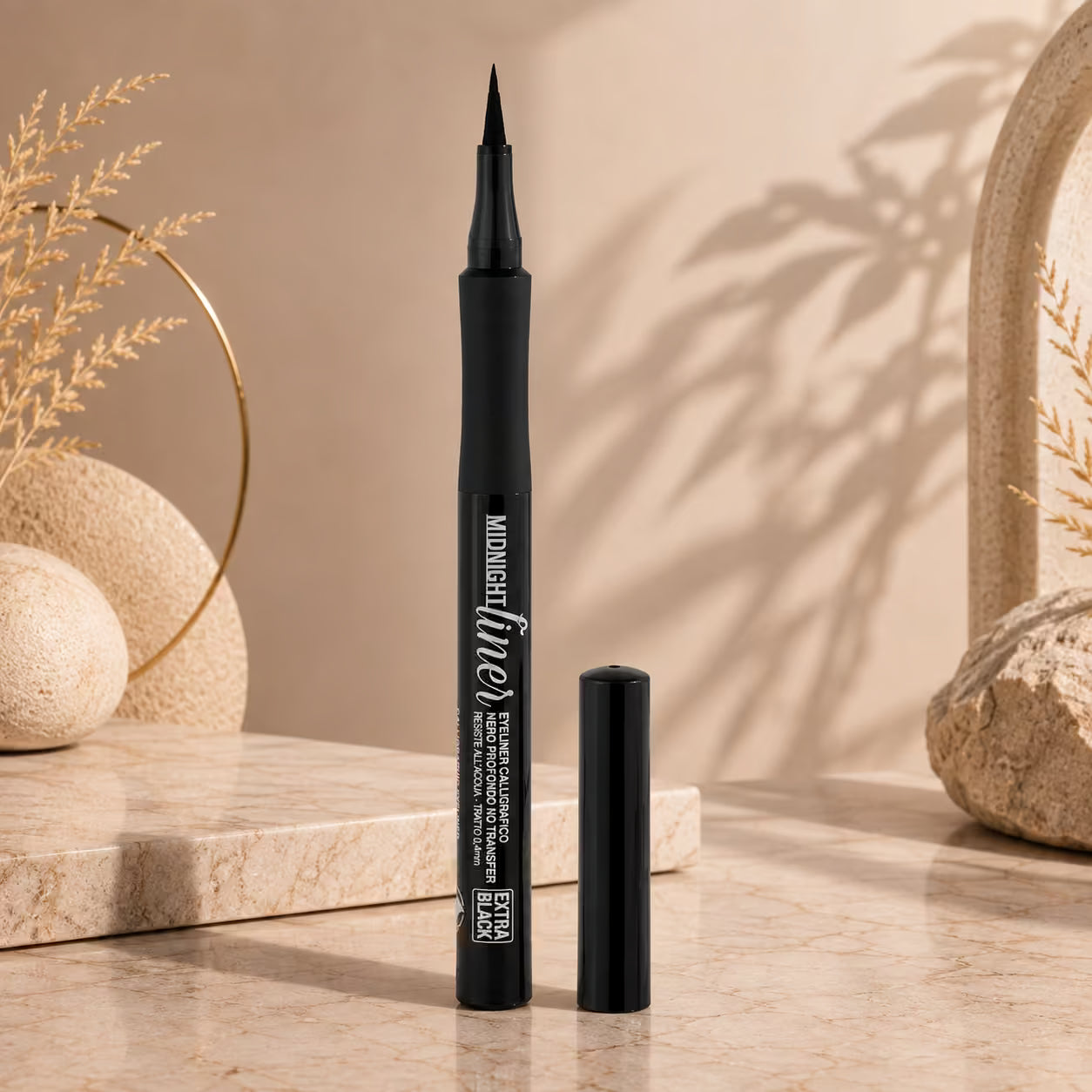 BELLAOGGI MIDNIGHT LINER - Eyeliner Calligrafico Nero Profondo