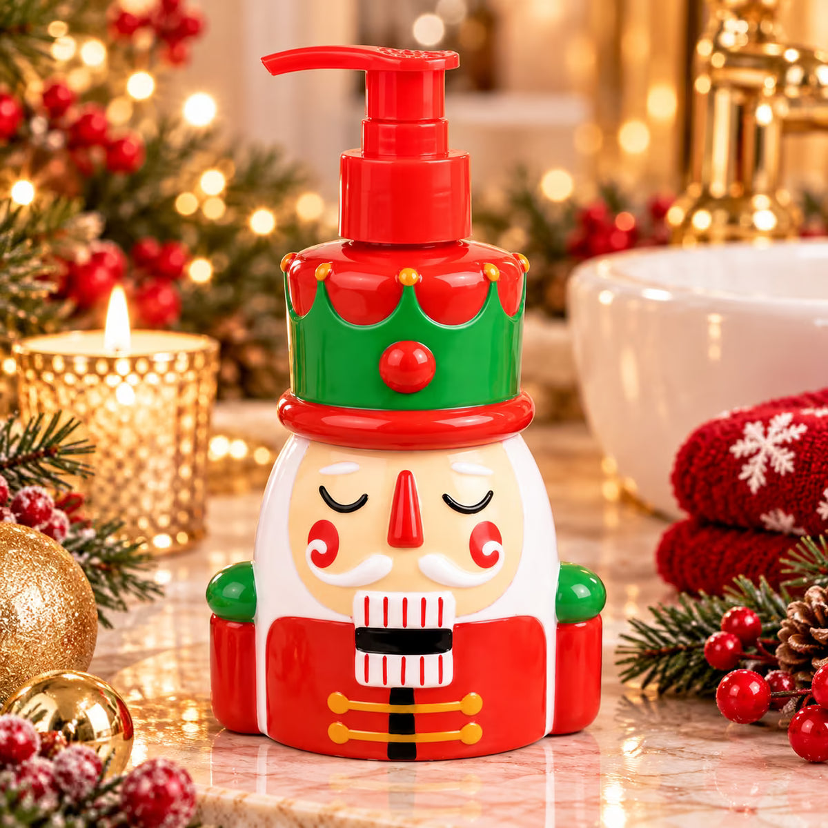 IDC INSTITUTE BESTWISHES MERRY CHRISTMAS - Sapone Mani Marshmallow 340ml