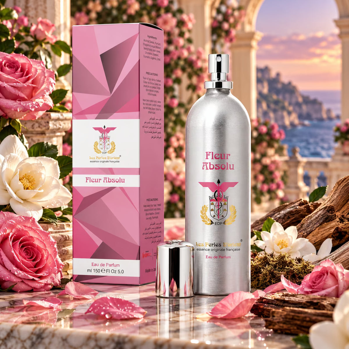 LES PERLES D’ORIENT-Fleur Absolu 150 ML Edp Spray