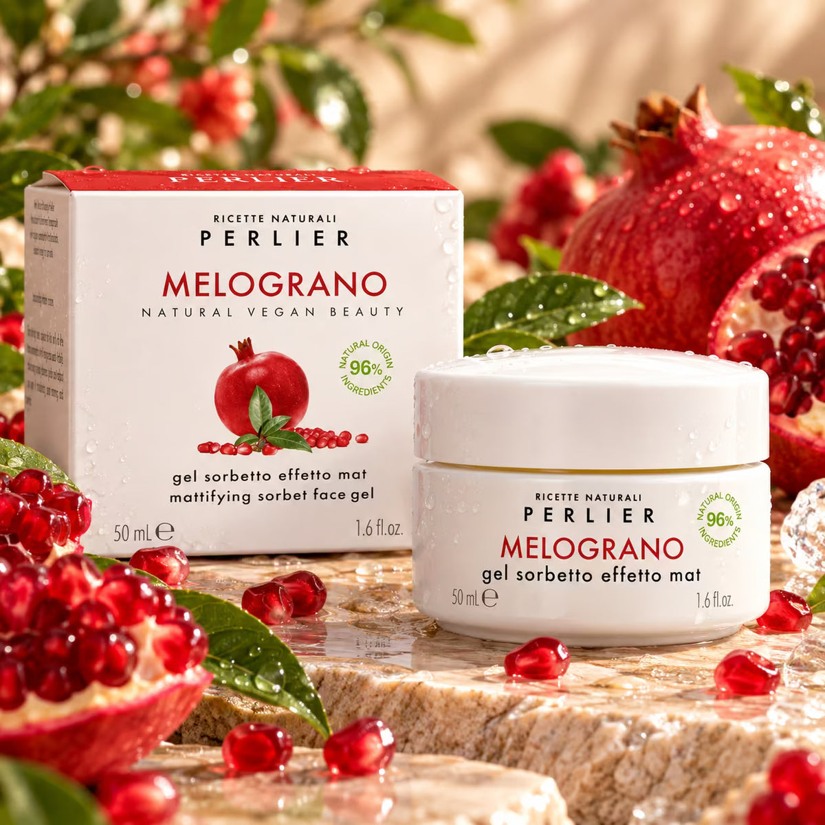PERLIER MELOGRANO GEL SORBETTO EFFETTO MAT 50ml