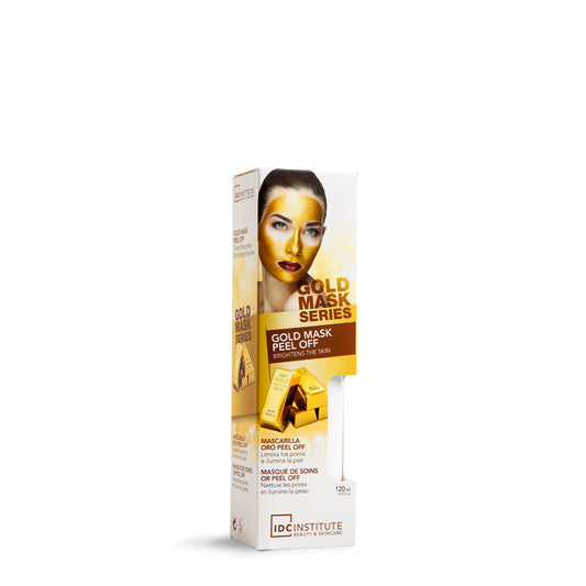 IDC - GOLD MASK SERIES | MASCHERA VISO PEEL-OFF CREMA ORO - Pulisce i pori ed illumina la pelle