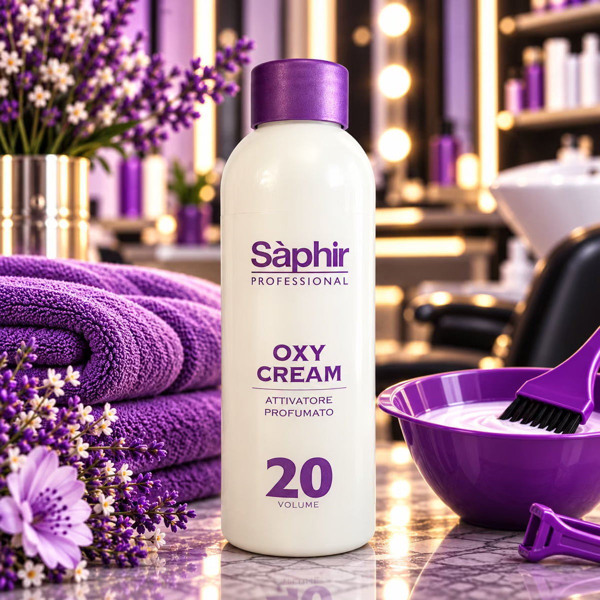 SÁPHIR PROFESSIONAL OXY CREAM 20 VOLUMI - Attivatore Profumato 200ml