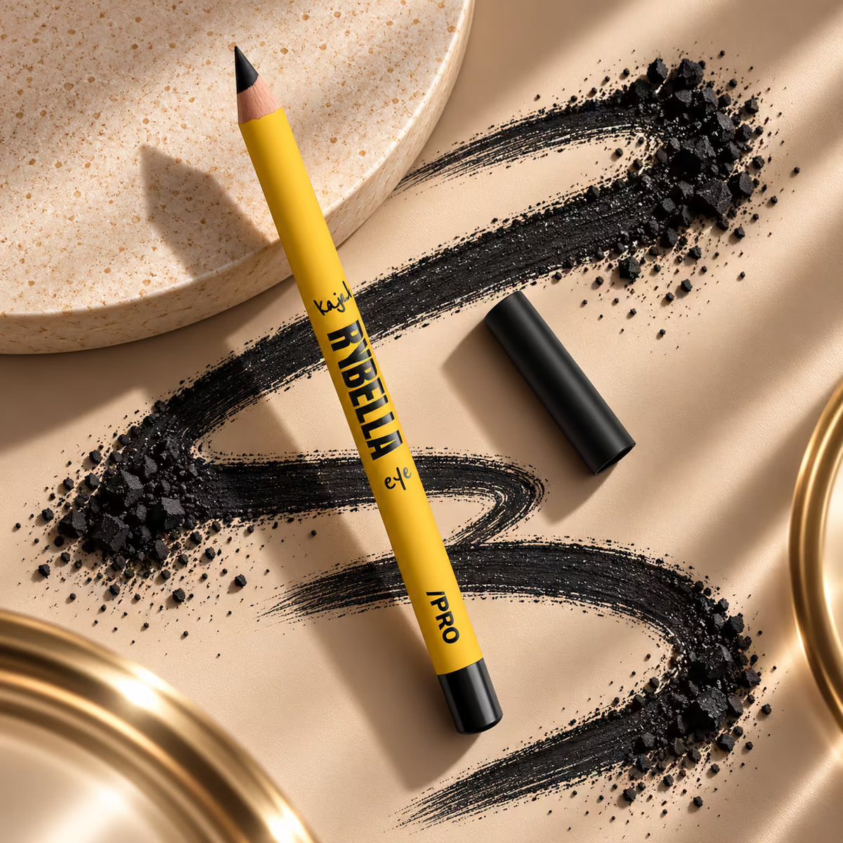RYBELLA PRO EYE PENCIL KAJAL - Matita Occhi Nero Intenso 1,1 g