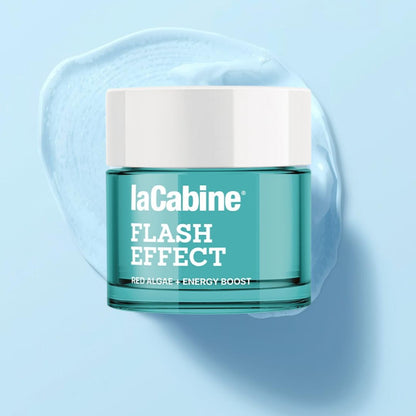 LACABINE CREMA GEL VISO FLASH EFFECT | Effetto Lifting Immediato - con Alghe Rosse ad Azione Rassodante e un Booster Energetico