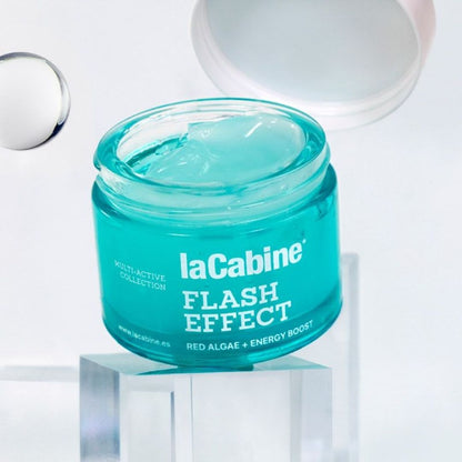 LACABINE CREMA GEL VISO FLASH EFFECT | Effetto Lifting Immediato - con Alghe Rosse ad Azione Rassodante e un Booster Energetico