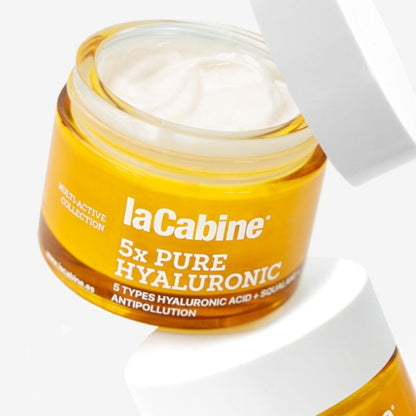 LACABINE CREMA VISO ACIDO IALURONICO PURO 5X | Idratante e Rimpolpante  - Riempie le Rughe e Idrata la Pelle