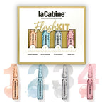 LACABINE FLASH KIT 4 FIALE | Prepara, Illumina, Rassoda e aggiunge un tocco di Colore alla Pelle