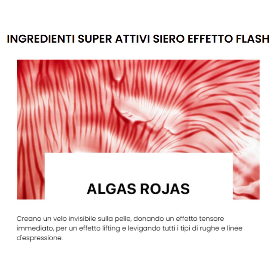 LACABINE SIERO VISO FLASH EFFECT | Effetto Lifting in 1 minuto - Elimina Stanchezza e Imperfezioni