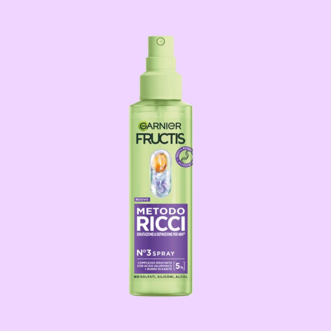 FRUCTIS METODO RICCI - Spray per idratare e ravvivare il riccio