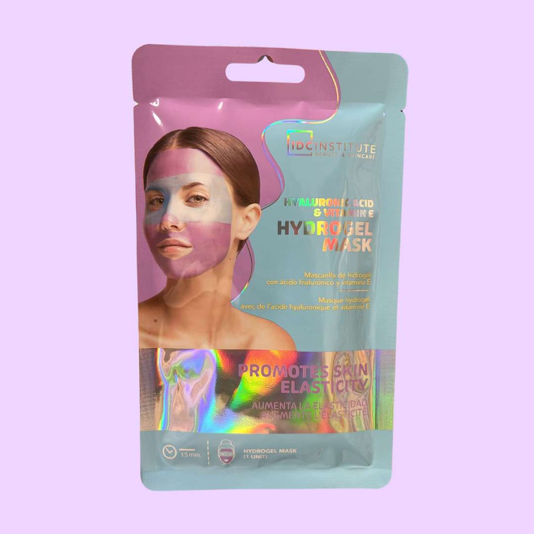 HYDROGEL MASK | Maschera Viso Idrogel con Acido Ialuronico e Vitamina E - Migliora l'elasticità della pelle