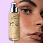 BODY GLOW | SPRAY ILLUMINANTE VISO & CORPO ROSE GOLD - con Olio di Argan e Vitamina E