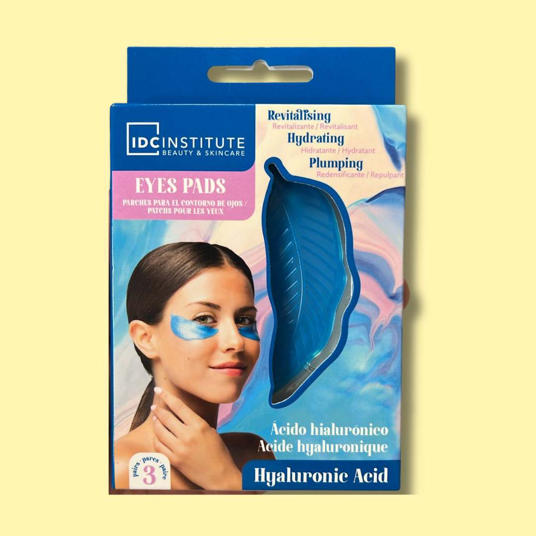 EYES PADS | Contorno Occhi con Acido Ialuronico - Rivitalizzante, Idratante, Rimpolpante | 3 paia