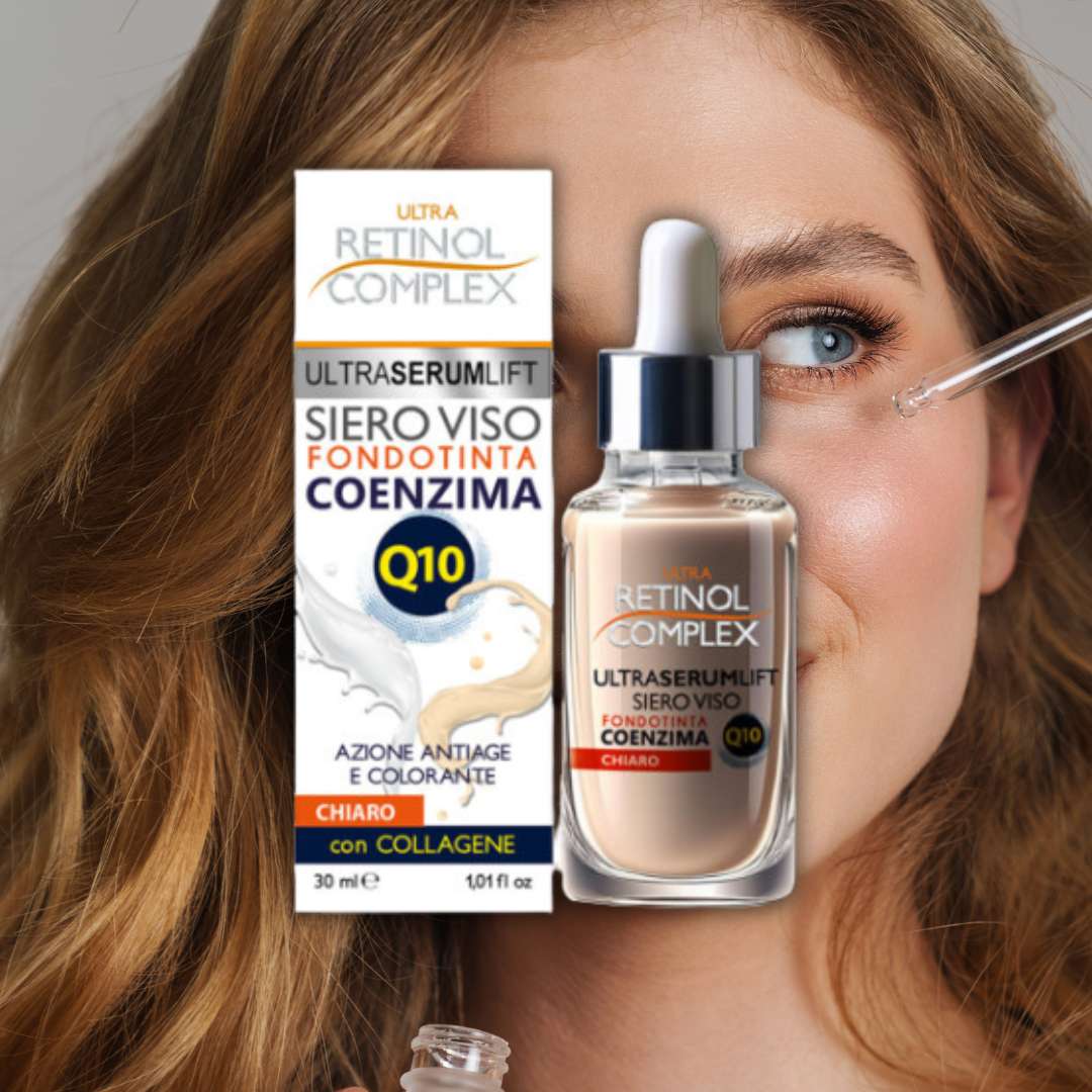 ULTRA SERUM LIFT - Siero Viso Fondotinta Coenzima Q10 | CHIARO