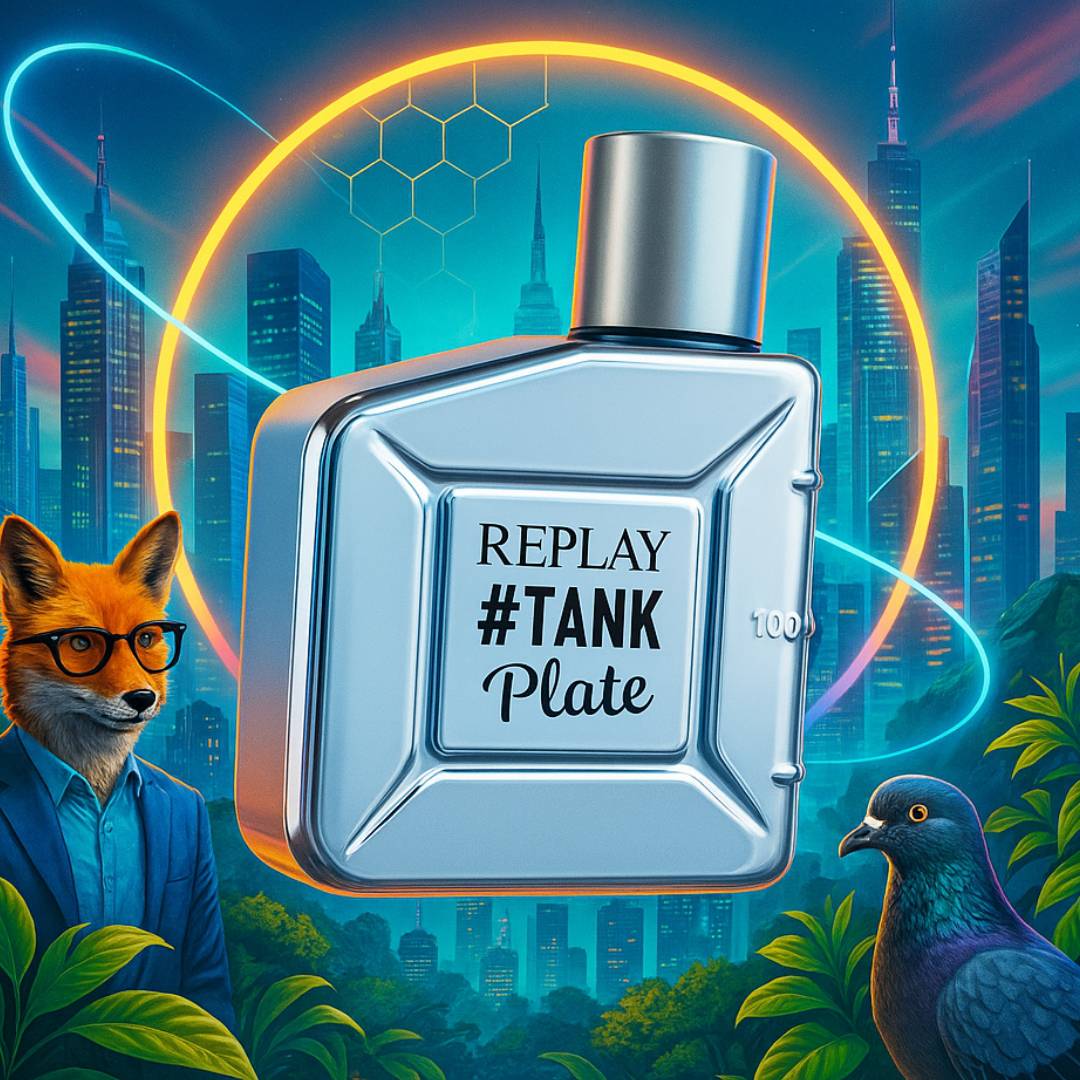 REPLAY #TANK PLATE - Eau de Toilette Uomo 100ML