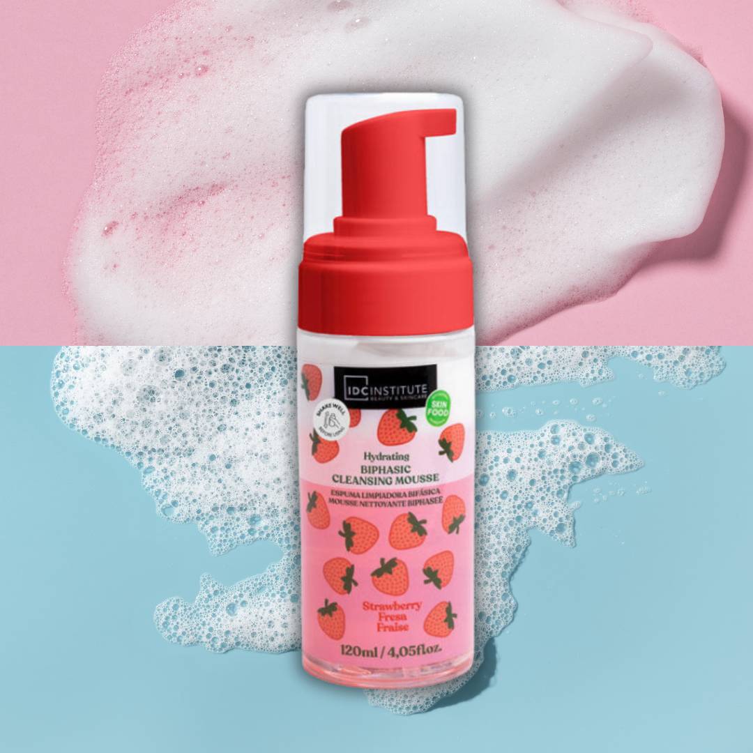 SKIN FOOD DETERGENTE VISO - Mousse Bifasica Detergente, Esfoliante & Idratante
