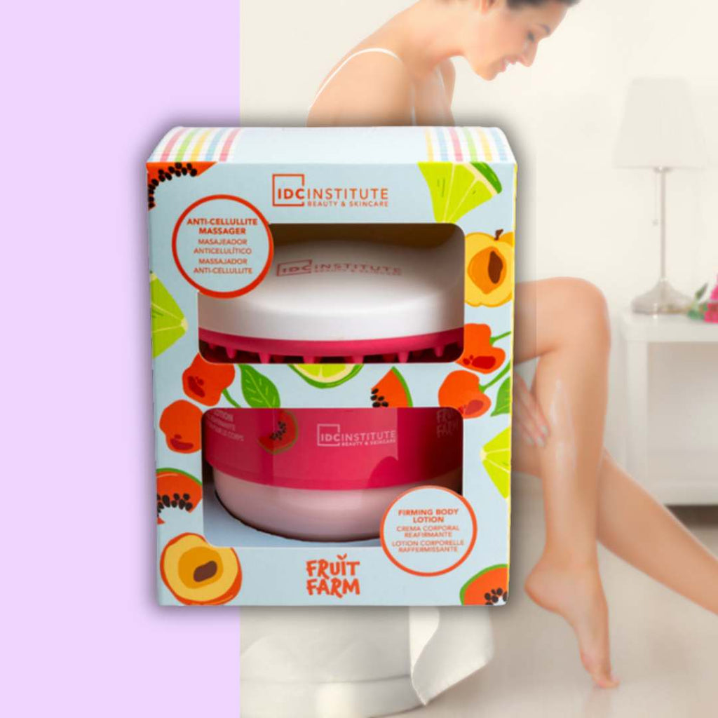 FRUIT FARM BODY DUO - Massaggiatore Anti-cellulite + Crema Corpo Idratante