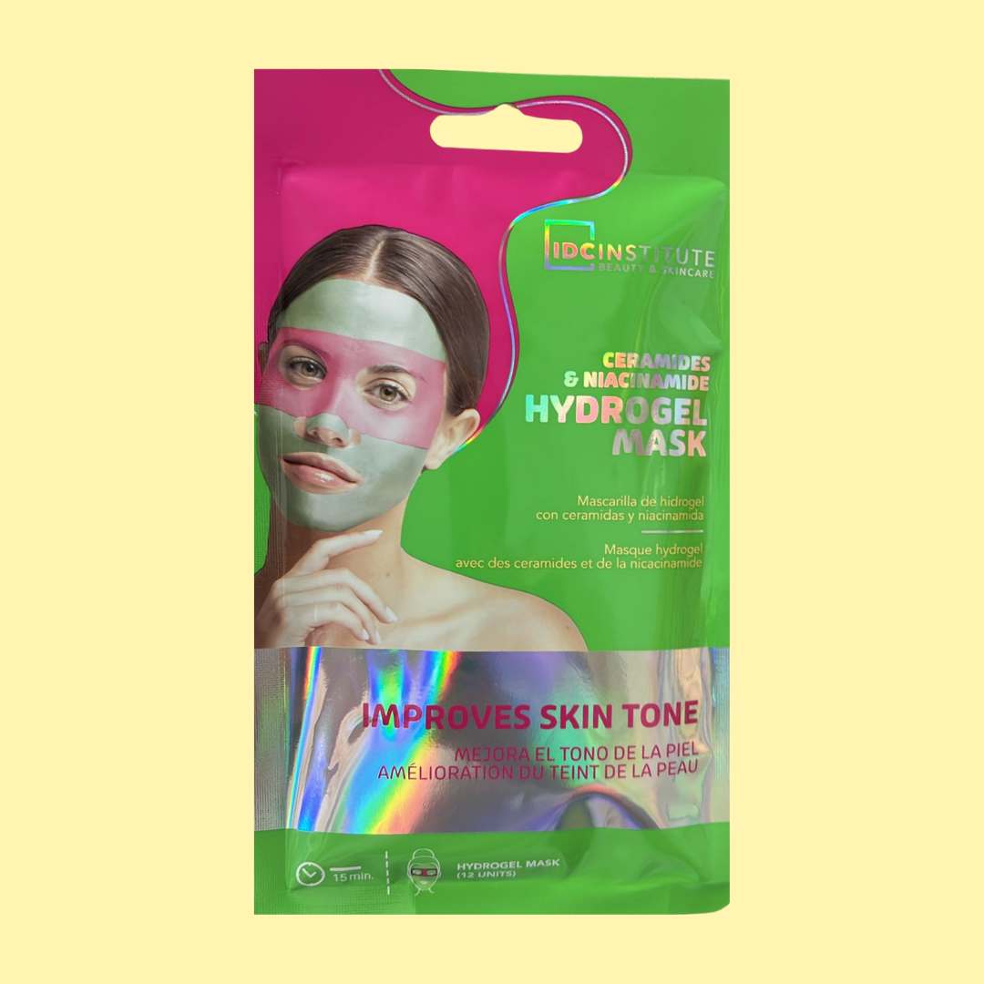 HYDROGEL MASK | Maschera Viso Idrogel con Ceramidi e Niacinamide - Migliora il tono della pelle