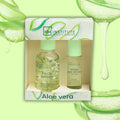 ALOE VERA ESSENCE DUO PACK | Siero Viso + Siero Occhi - Rinfrescante, Rivitalizzante, Idratante