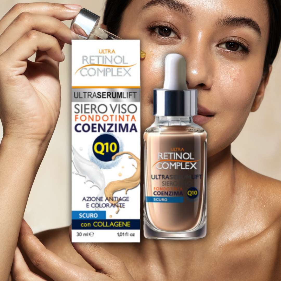 ULTRA SERUM LIFT - Siero Viso Fondotinta Coenzima Q10 | SCURO