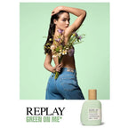 REPLAY GREEN ON ME - Eau de Parfum Donna 100ML