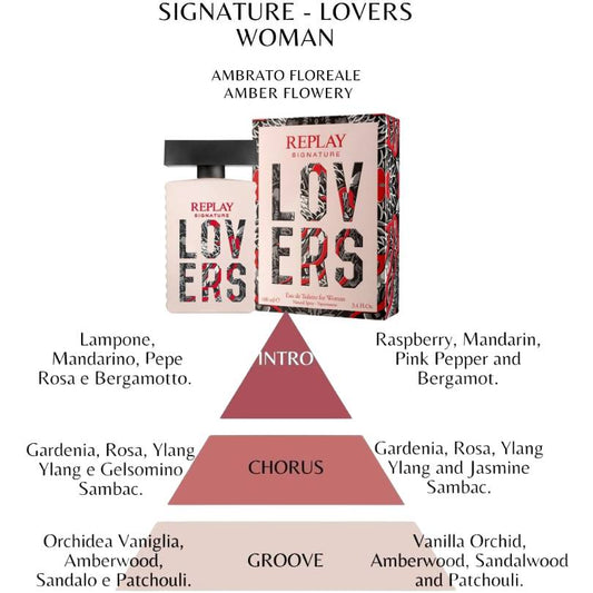 REPLAY LOVERS - Eau de Toilette Donna 100ML
