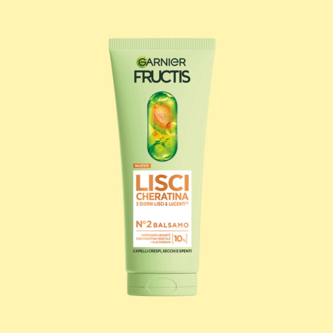 FRUCTIS LISCI CHERATINA - Balsamo per capelli lisci & lucenti a lungo