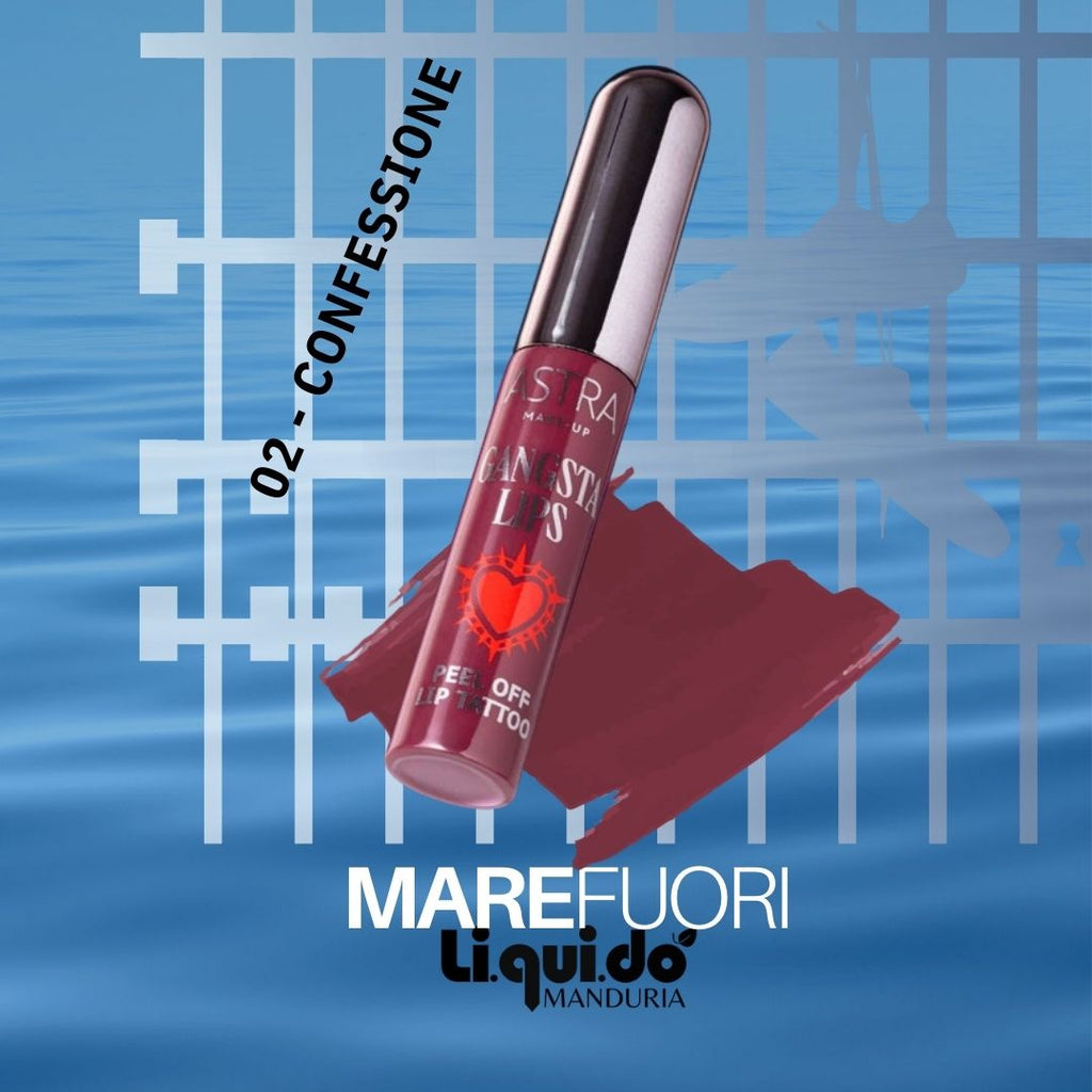 ASTRA MAKE - UP MARE FUORI GANGSTA LIPS – Tinta Labbra Peel Off - Liquidò