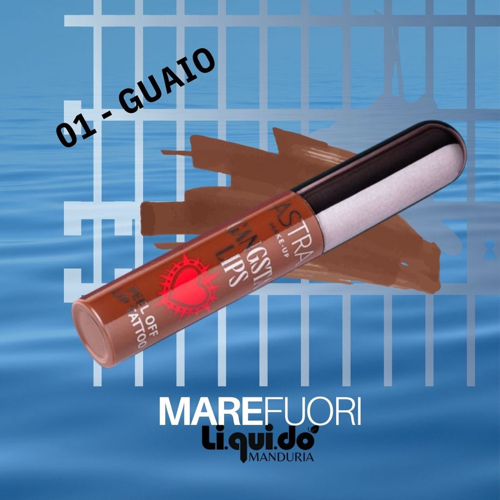 ASTRA MAKE-UP MARE FUORI GANGSTA LIPS – Tinta Labbra Peel Off