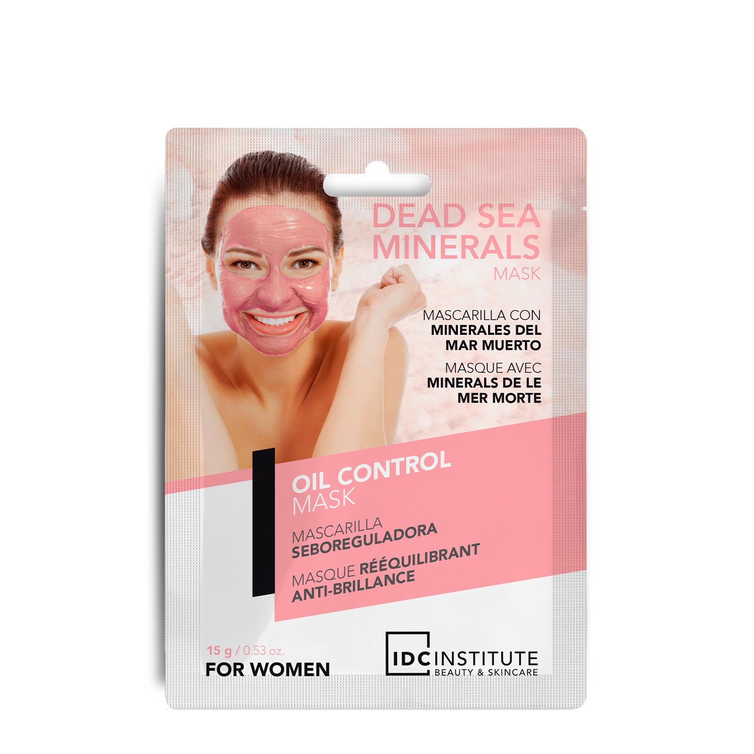 IDC - DEAD SEA MINERALES - Maschera viso peel-off con minerali del Mar Morto | Per pelle grassa
