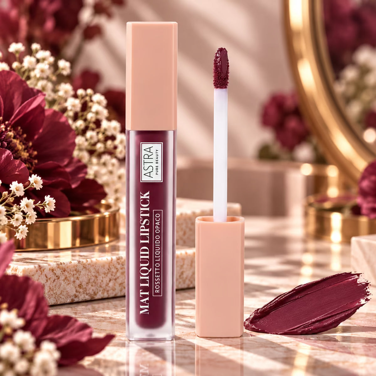 ASTRA PURE BEAUTY MAT LIQUID LIPSTICK - Rossetto Liquido Opaco 3,5g