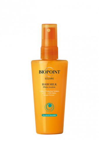HAIR MILK - Preshampoo & Protezione dalla texture ultra leggera, protegge dal sole e cloro senza ungere capelli colorati e naturali