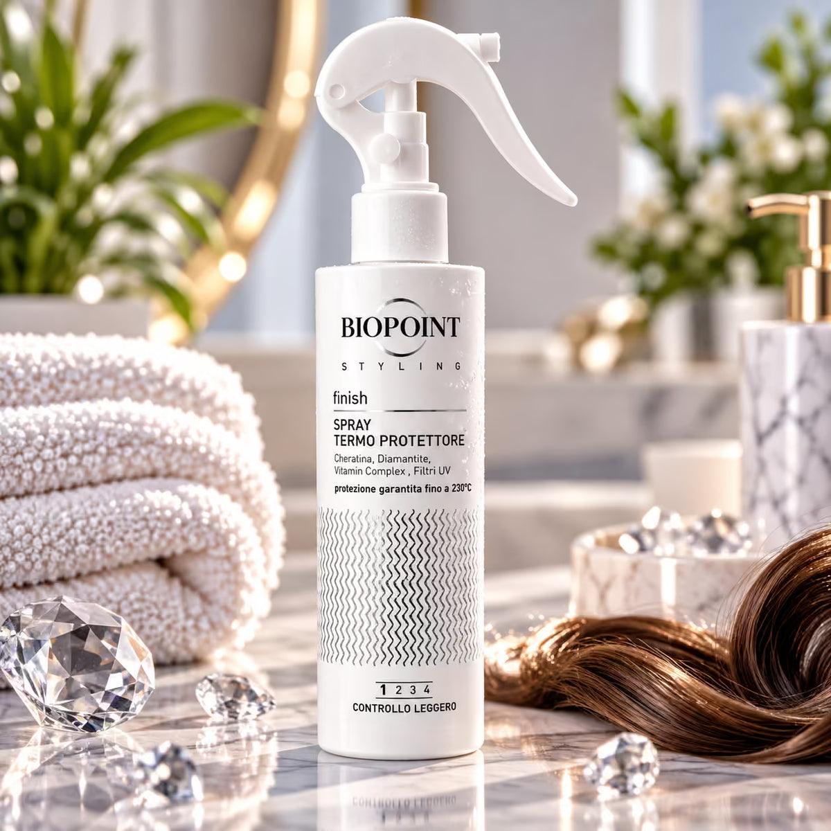 BIOPOINT STYLING - SPRAY TERMO PROTETTORE FINO 230°