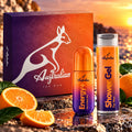 AUSTRALIAN FOR MAN ENERGY+ORANGE SET - Body Mist 100ml + Shower Gel 250ml