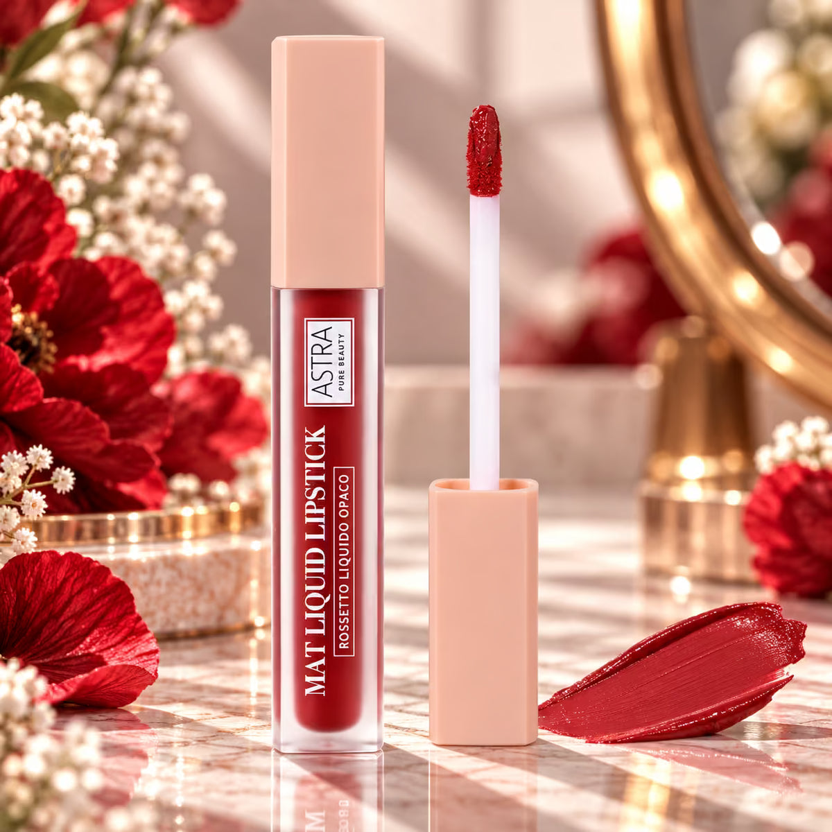 ASTRA PURE BEAUTY MAT LIQUID LIPSTICK - Rossetto Liquido Opaco 3,5g