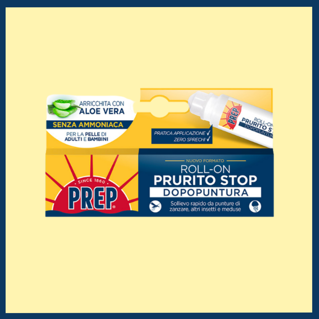 ROLL ON PRURITO STOP DOPOPUNTURA | Zanzare, Insetti e Meduse - con Aloe Vera (Adulti e Bambini)