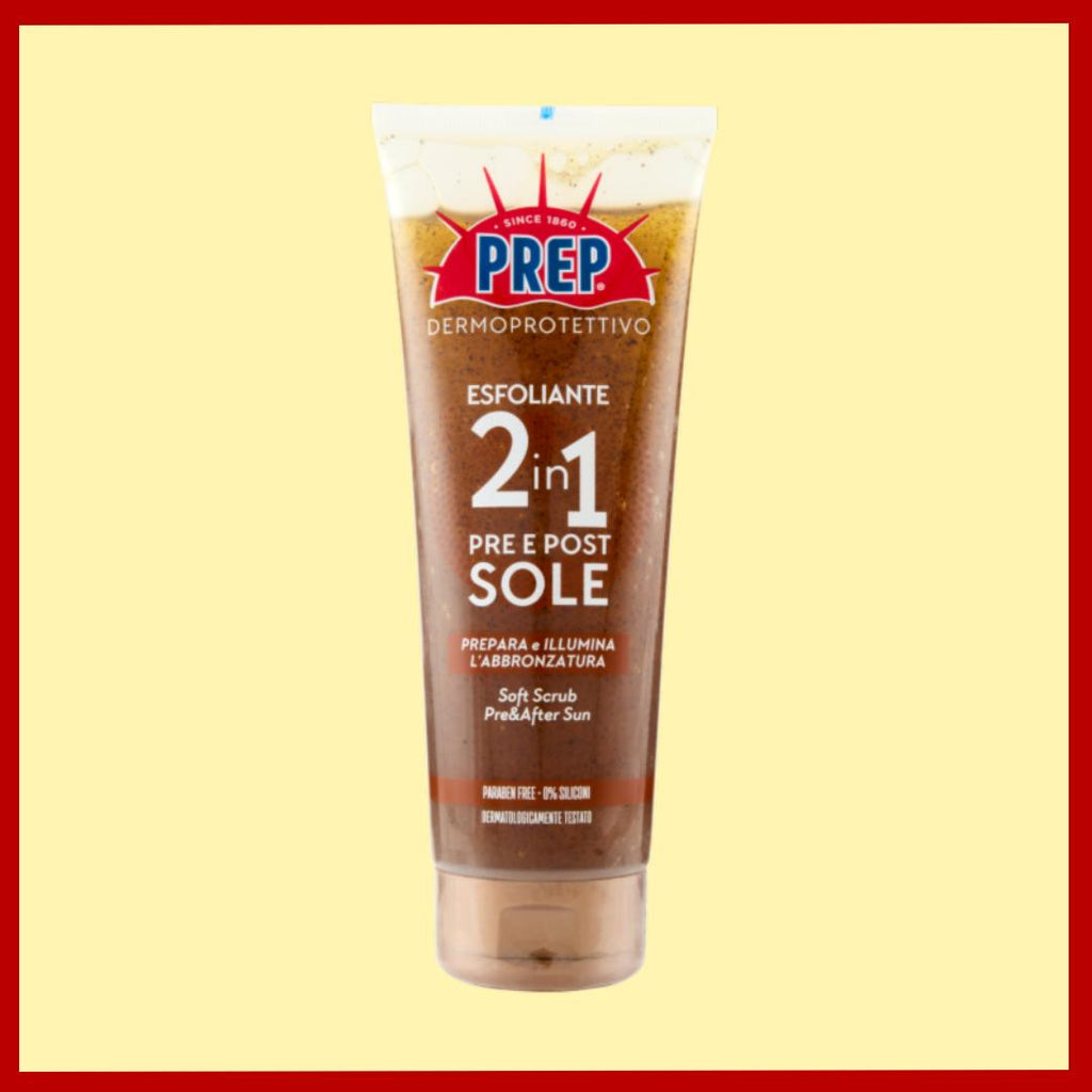 ESFOLIANTE 2IN1 PRE&POST SOLE - Prepara e Illumina l'Abbronzatura 250ml