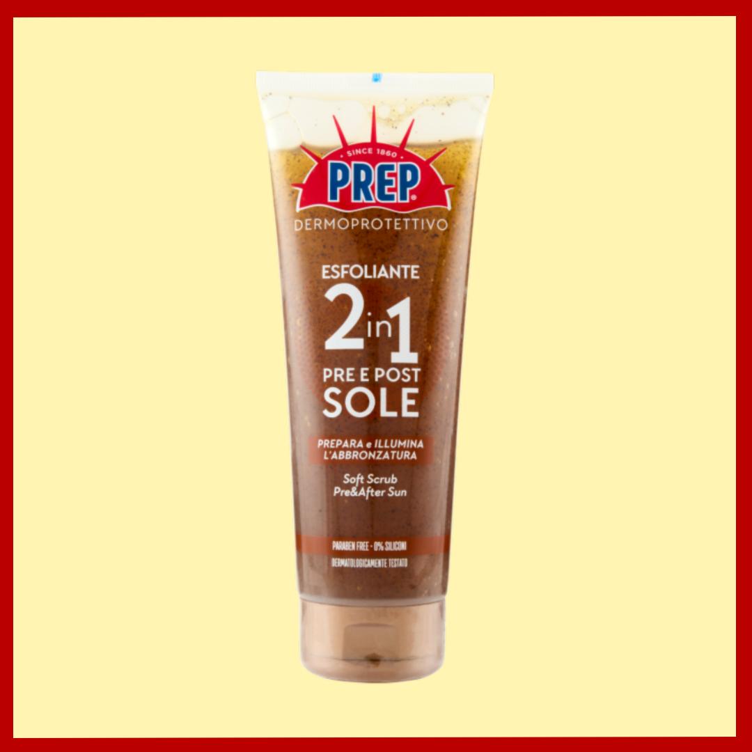 ESFOLIANTE 2IN1 PRE&POST SOLE - Prepara e Illumina l'Abbronzatura 250ml